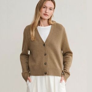 Jenni Kayne Tan Collete Cardigan Sweater